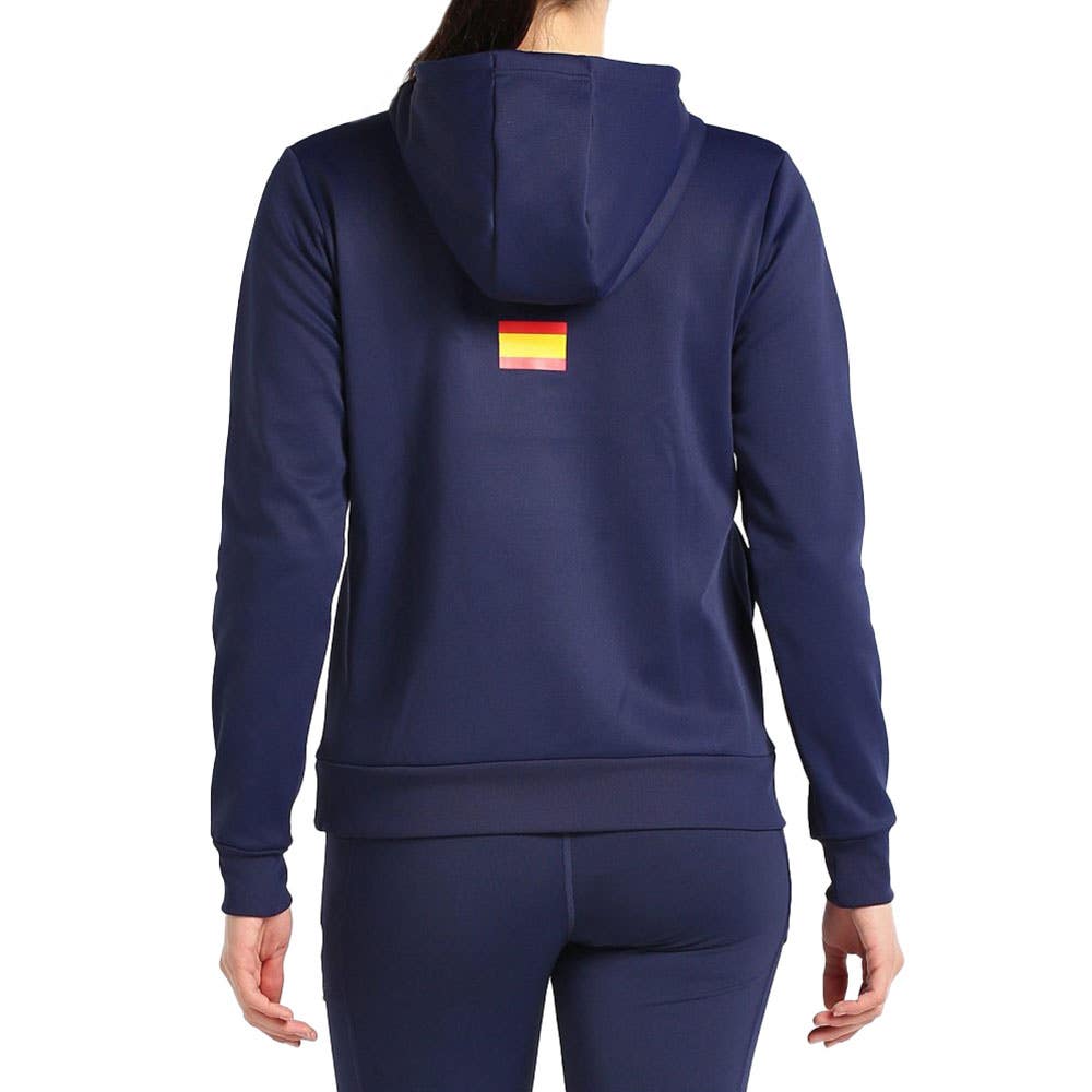 SUDADERA BULLPADEL FUENLA MUJER AZUL MARINO