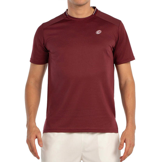 CAMISETA BULLPADEL ACRUX GRANATE