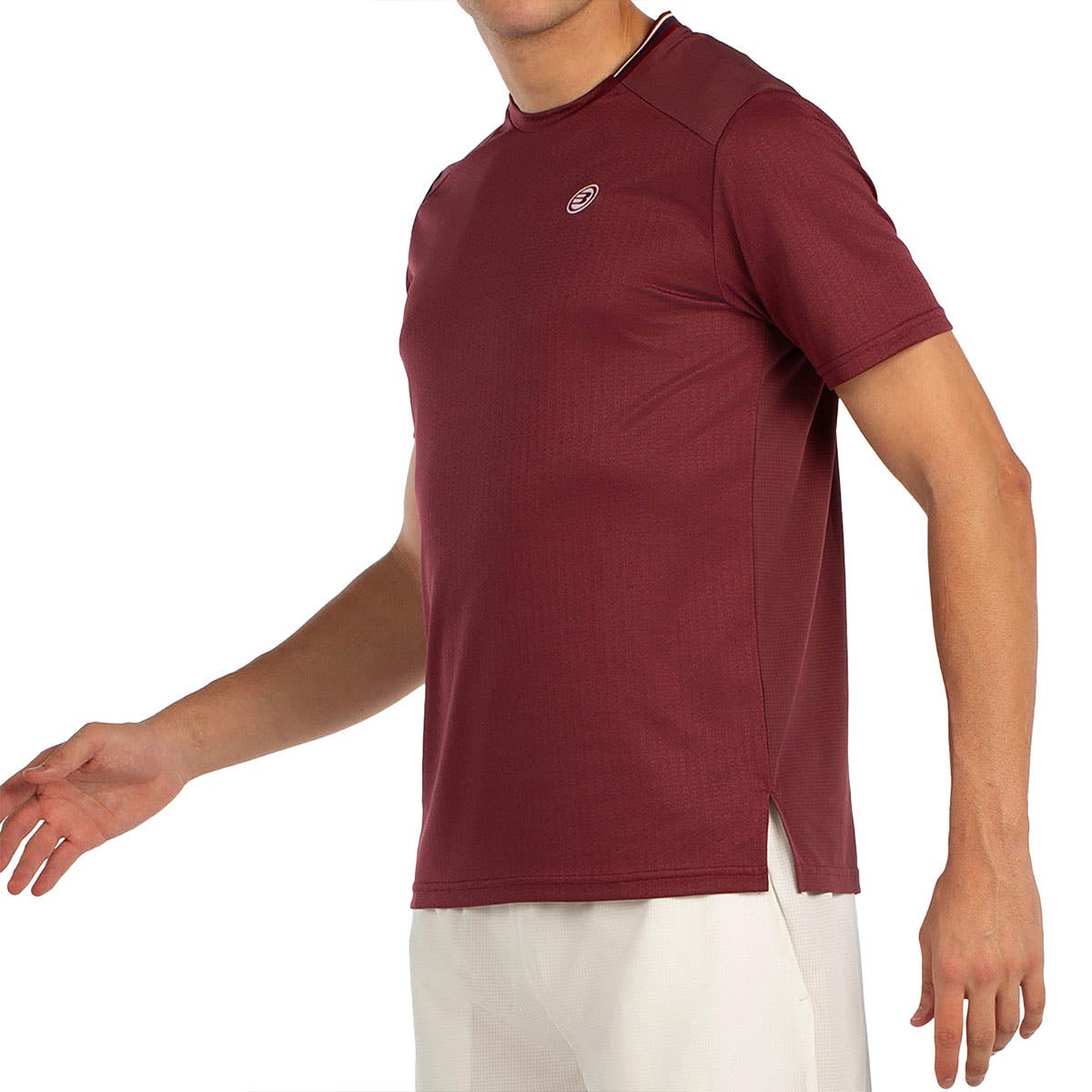 CAMISETA BULLPADEL ACRUX GRANATE
