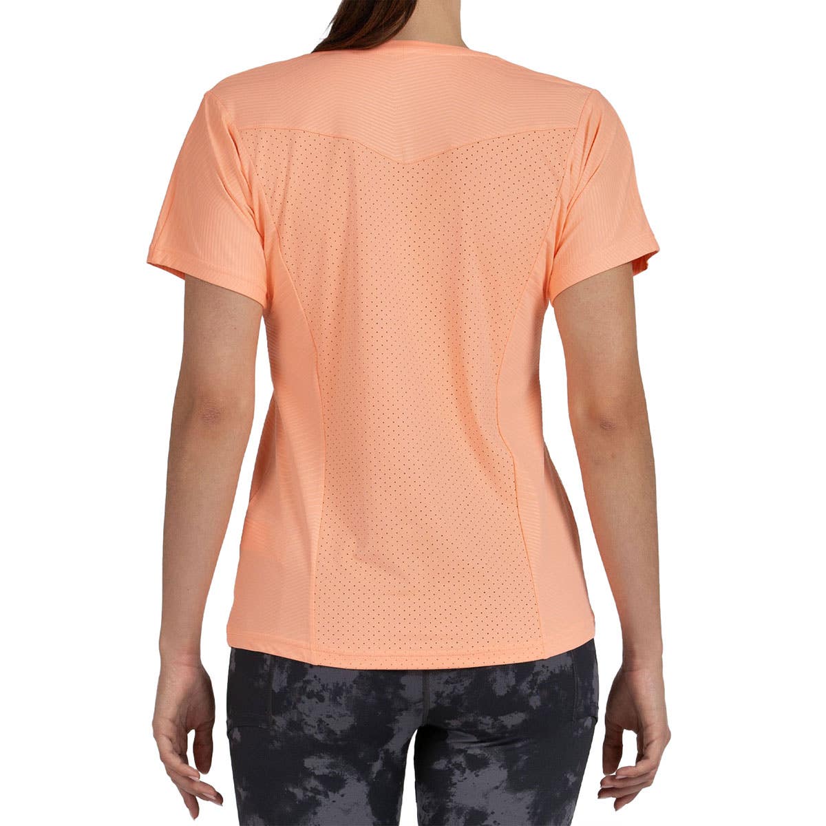 CAMISETA BULLPADEL ECHES MUJER NARANJA