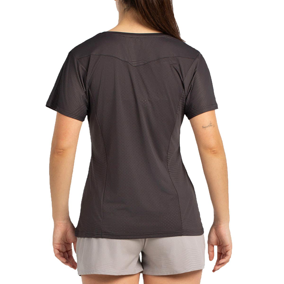 CAMISETA BULLPADEL ECHES MUJER NEGRO