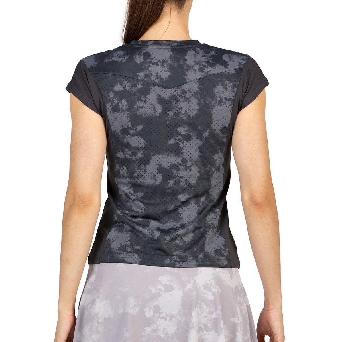 CAMISETA BULLPADEL EDUJE MUJER NEGRO