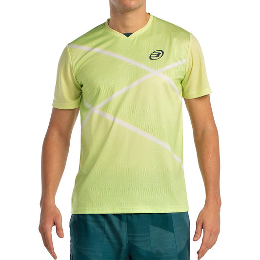 CAMISETA MANGA CORTA BULLPADEL LADRA AMARILLO