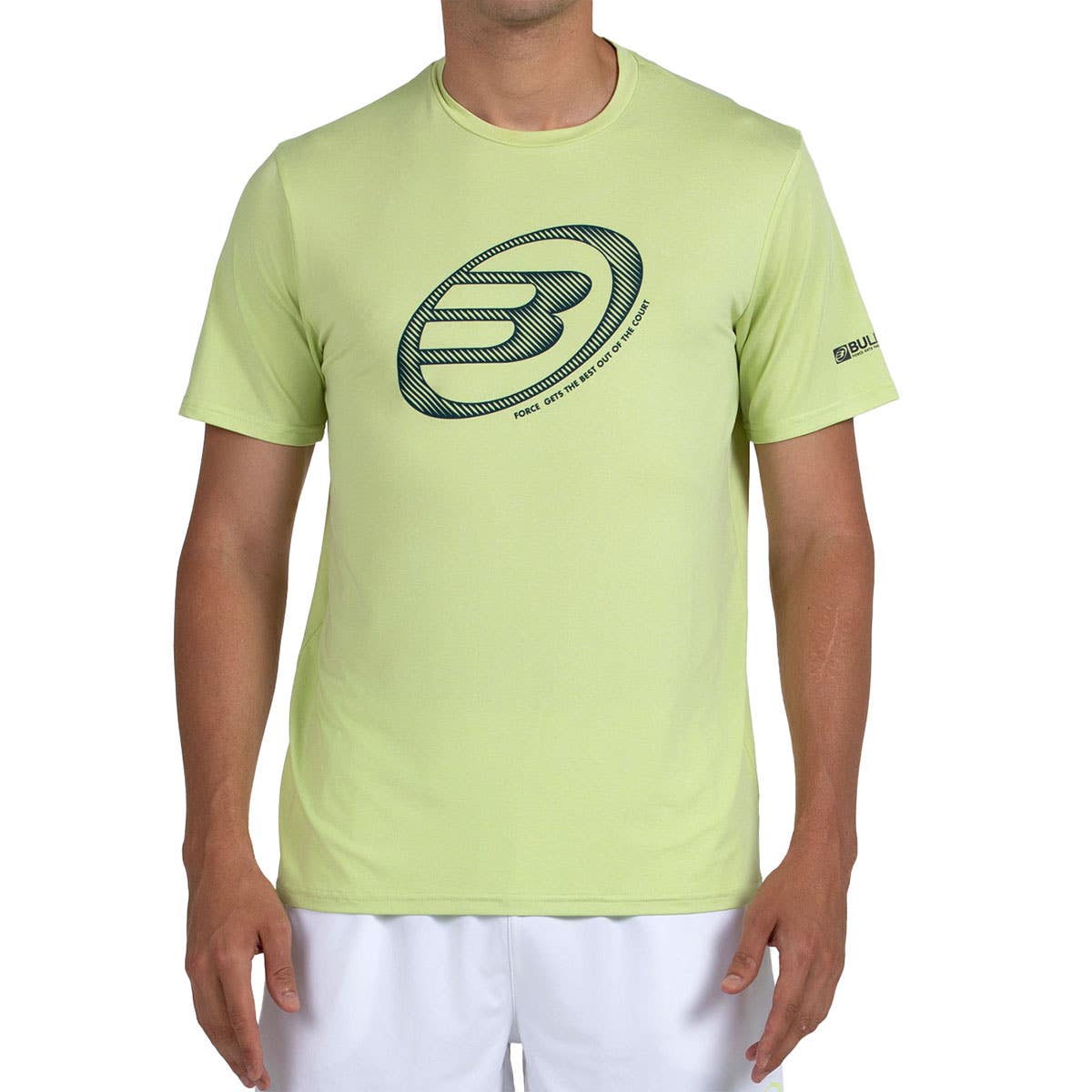CAMISETA BULLPADEL LANDE AMARILLO