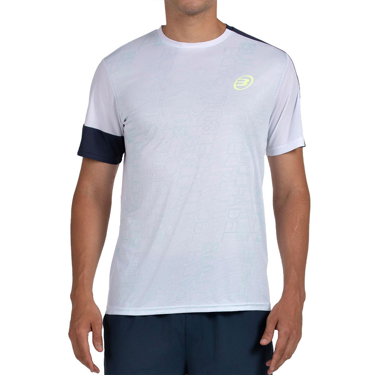 CAMISETA MANGA CORTA BULLPADEL LEIDO BLANCO
