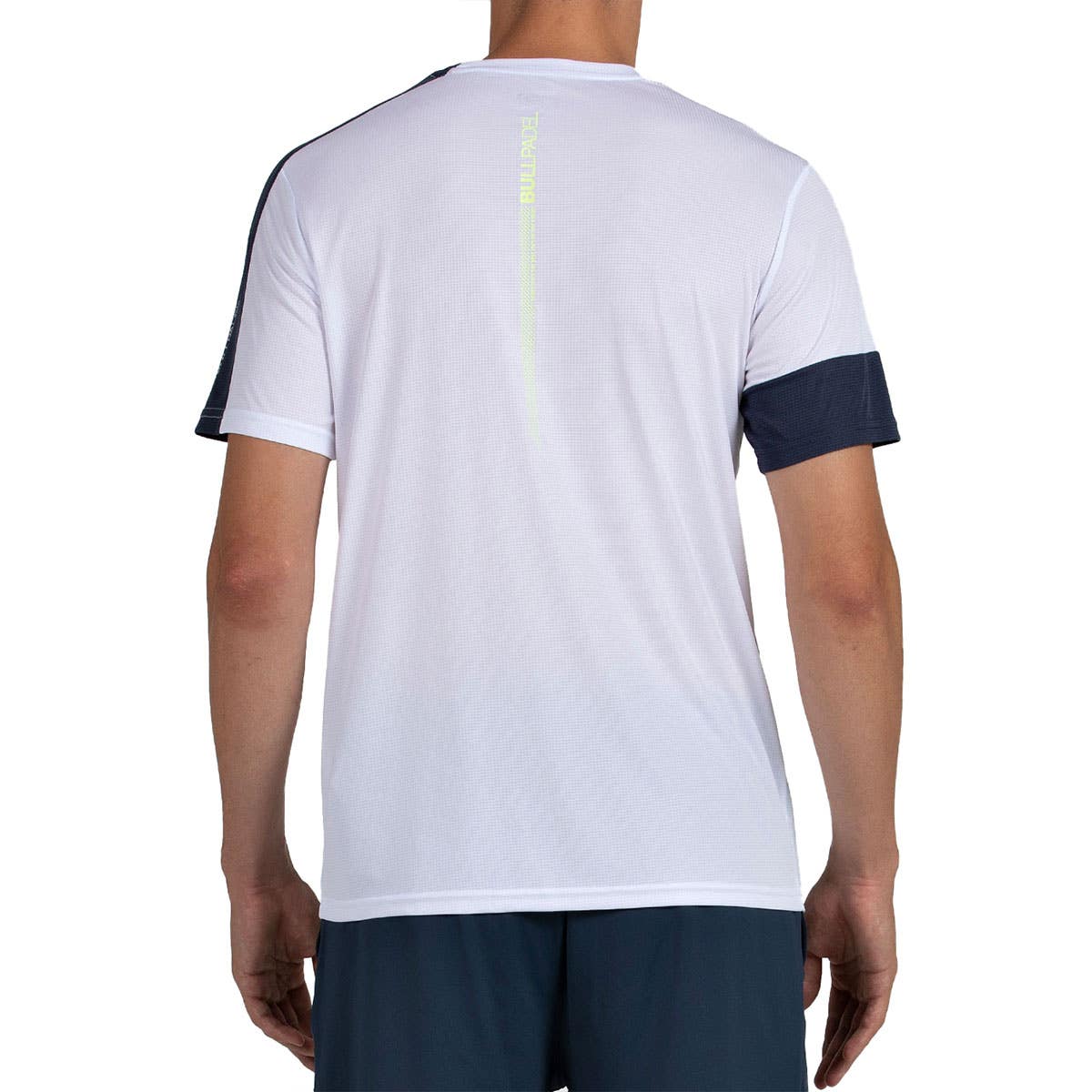 CAMISETA MANGA CORTA BULLPADEL LEIDO BLANCO
