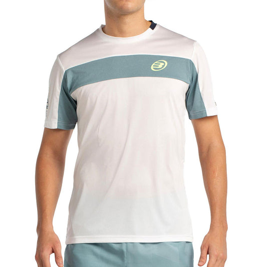 CAMISETA BULLPADEL LIBIO WHITE