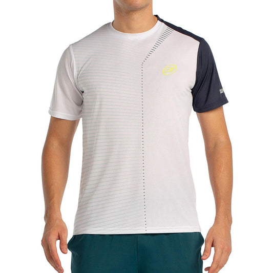 CAMISETA MANGA CORTA BULLPADEL LLICO BLANCO