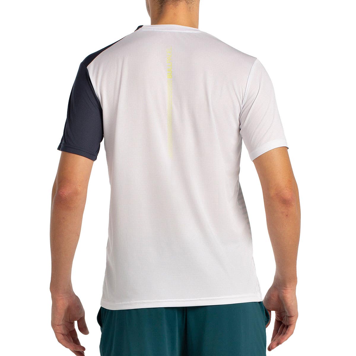 CAMISETA MANGA CORTA BULLPADEL LLICO BLANCO
