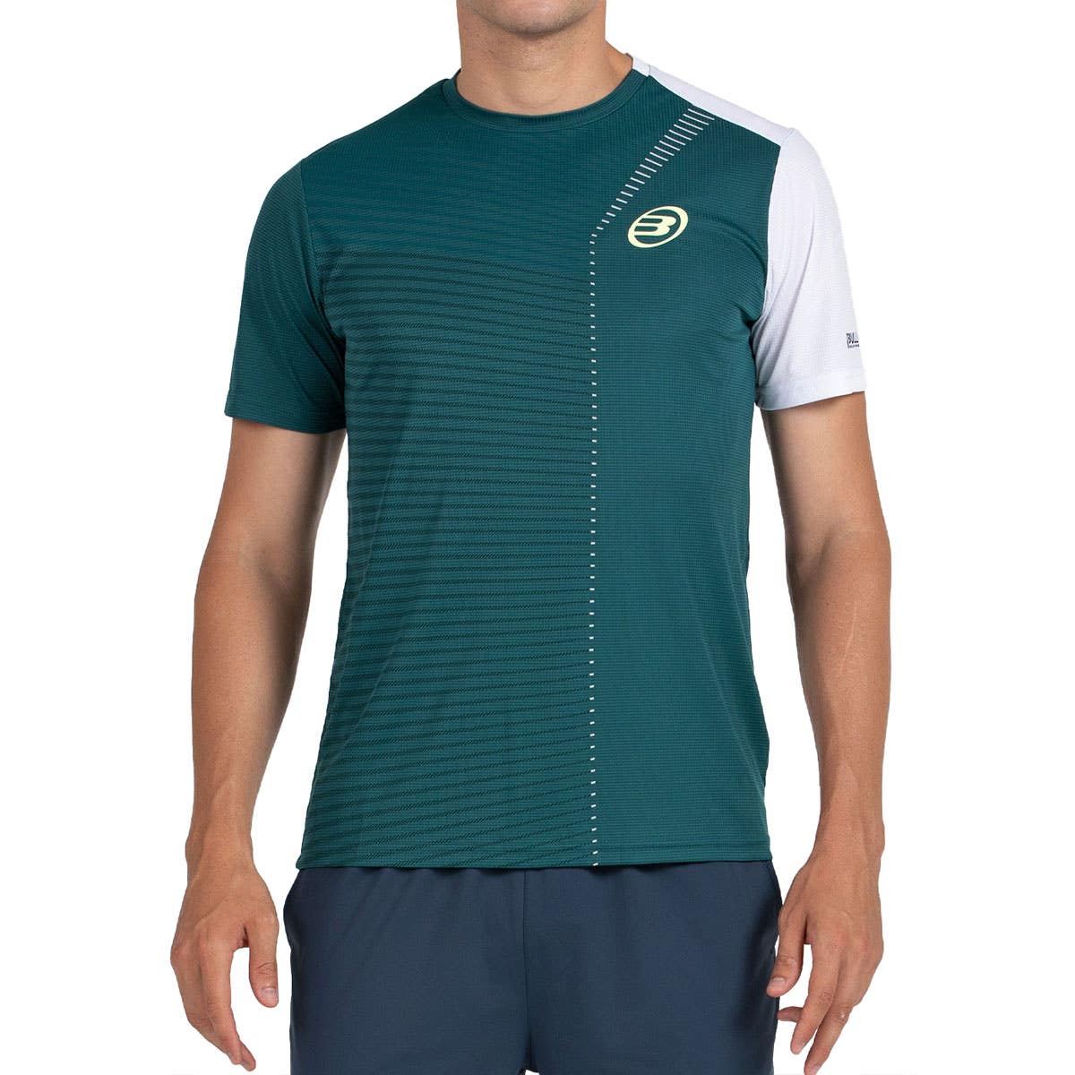 CAMISETA MANGA CORTA BULLPADEL LLICO DARK/NAVY/GREEN