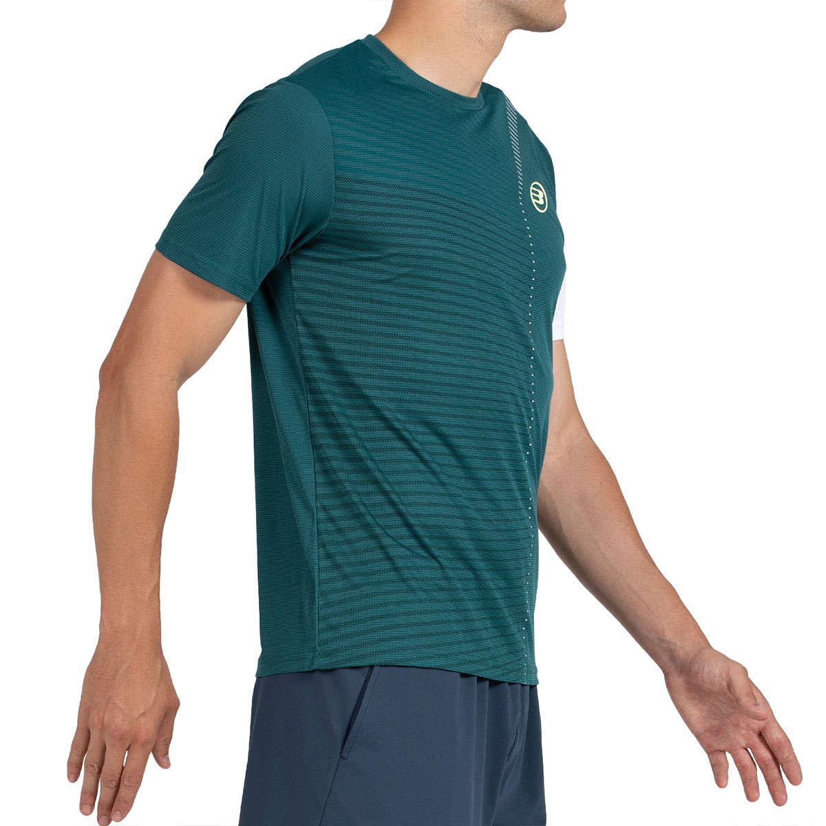 CAMISETA MANGA CORTA BULLPADEL LLICO DARK/NAVY/GREEN