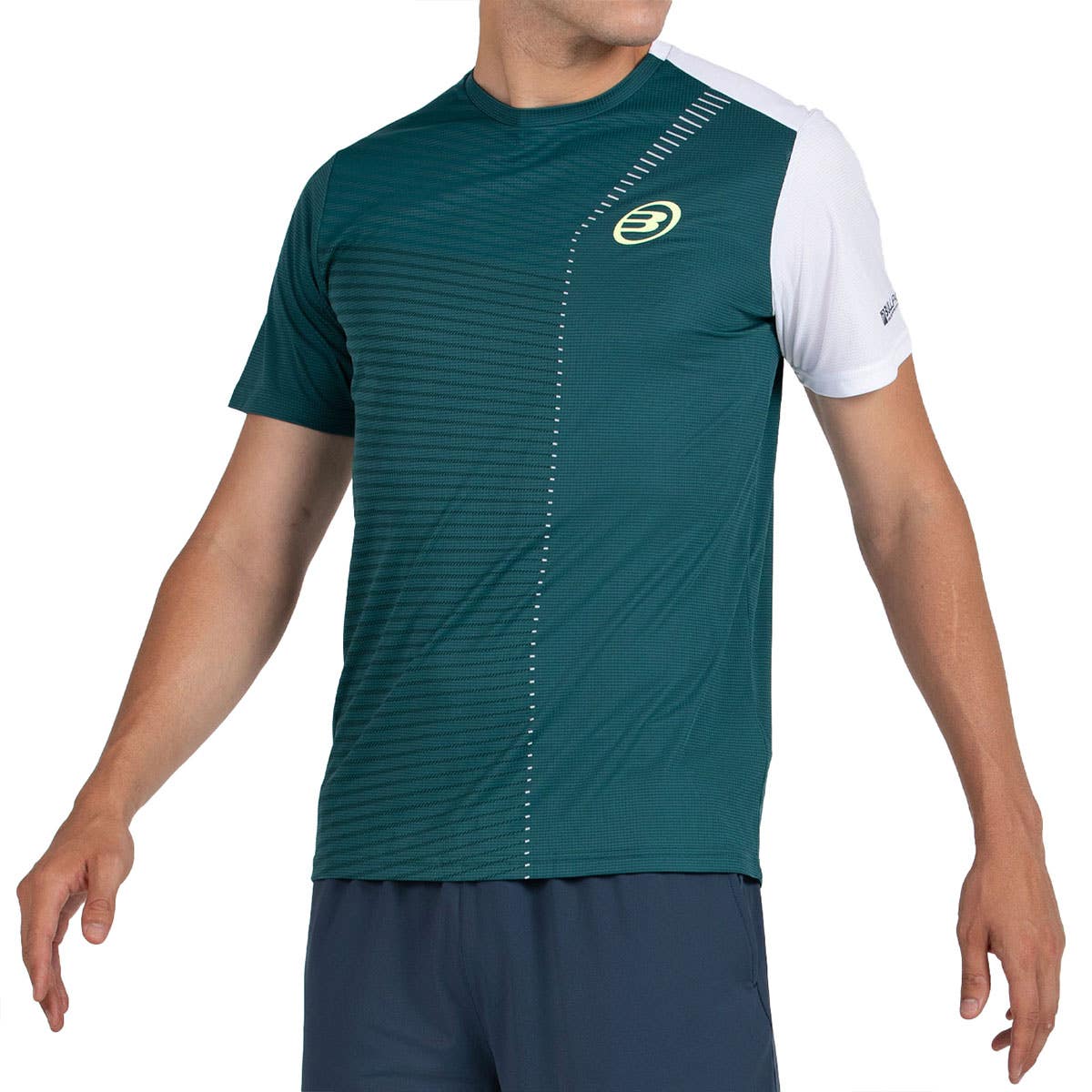 CAMISETA MANGA CORTA BULLPADEL LLICO DARK/NAVY/GREEN