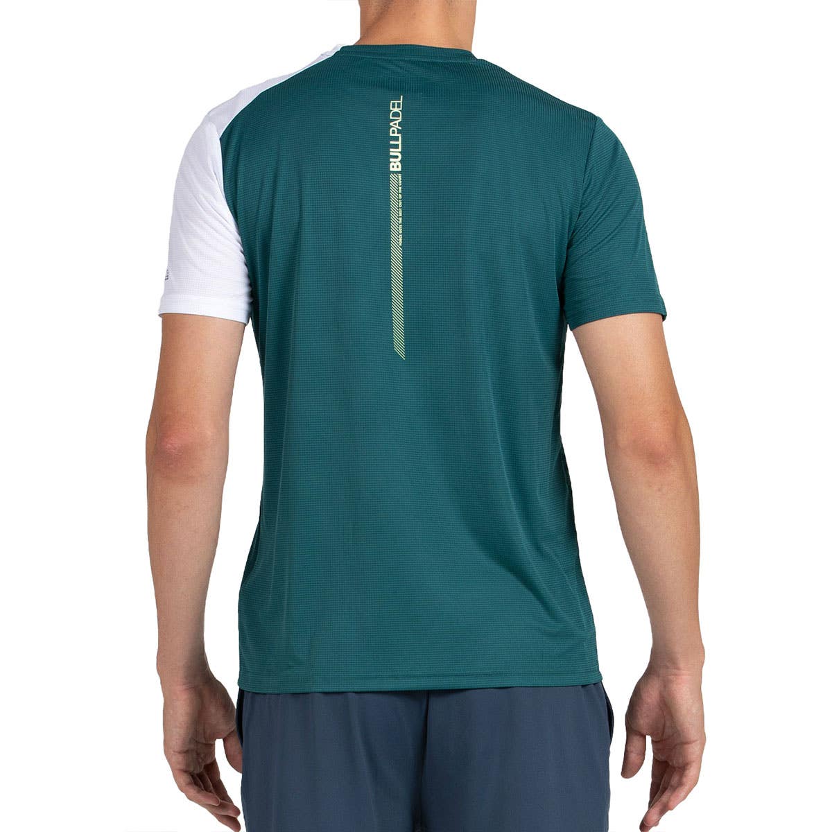 CAMISETA MANGA CORTA BULLPADEL LLICO DARK/NAVY/GREEN