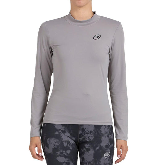 CAMISETA M/LARGA BULLPADEL BELDO MUJER GRIS