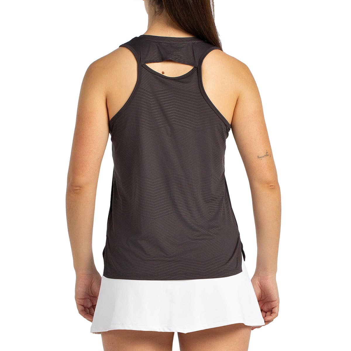 CAMISETA TIRANTES BULLPADEL ESTILO MUJER NEGRO
