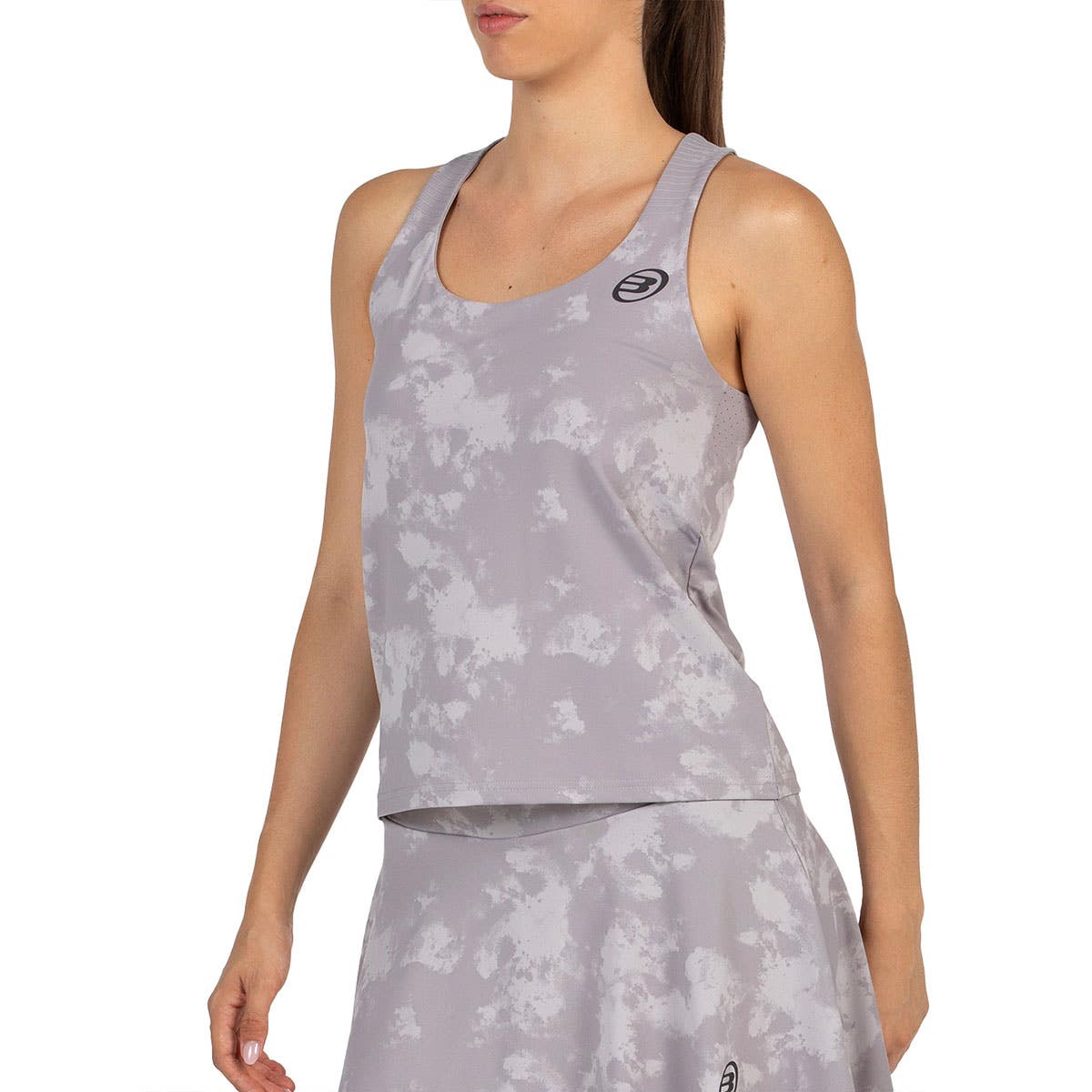 CAMISETA BULLPADEL EXORO MUJER GRIS