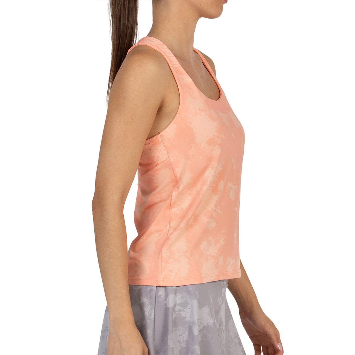 CAMISETA BULLPADEL EXORO MUJER NARANJA