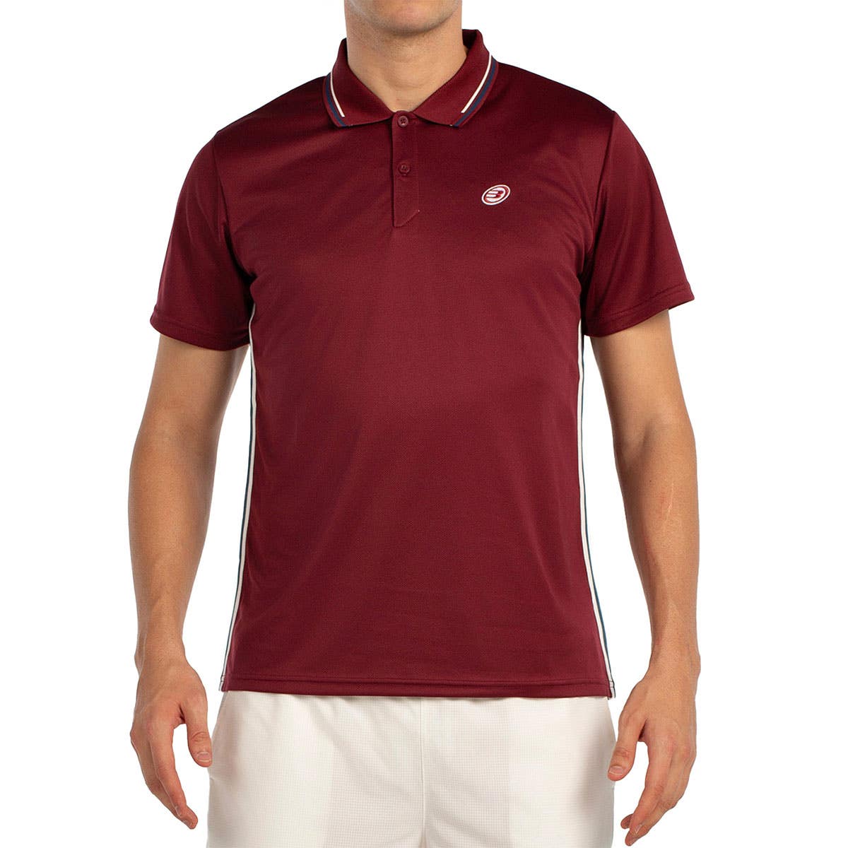 POLO BULLPADEL ARBO GRANATE