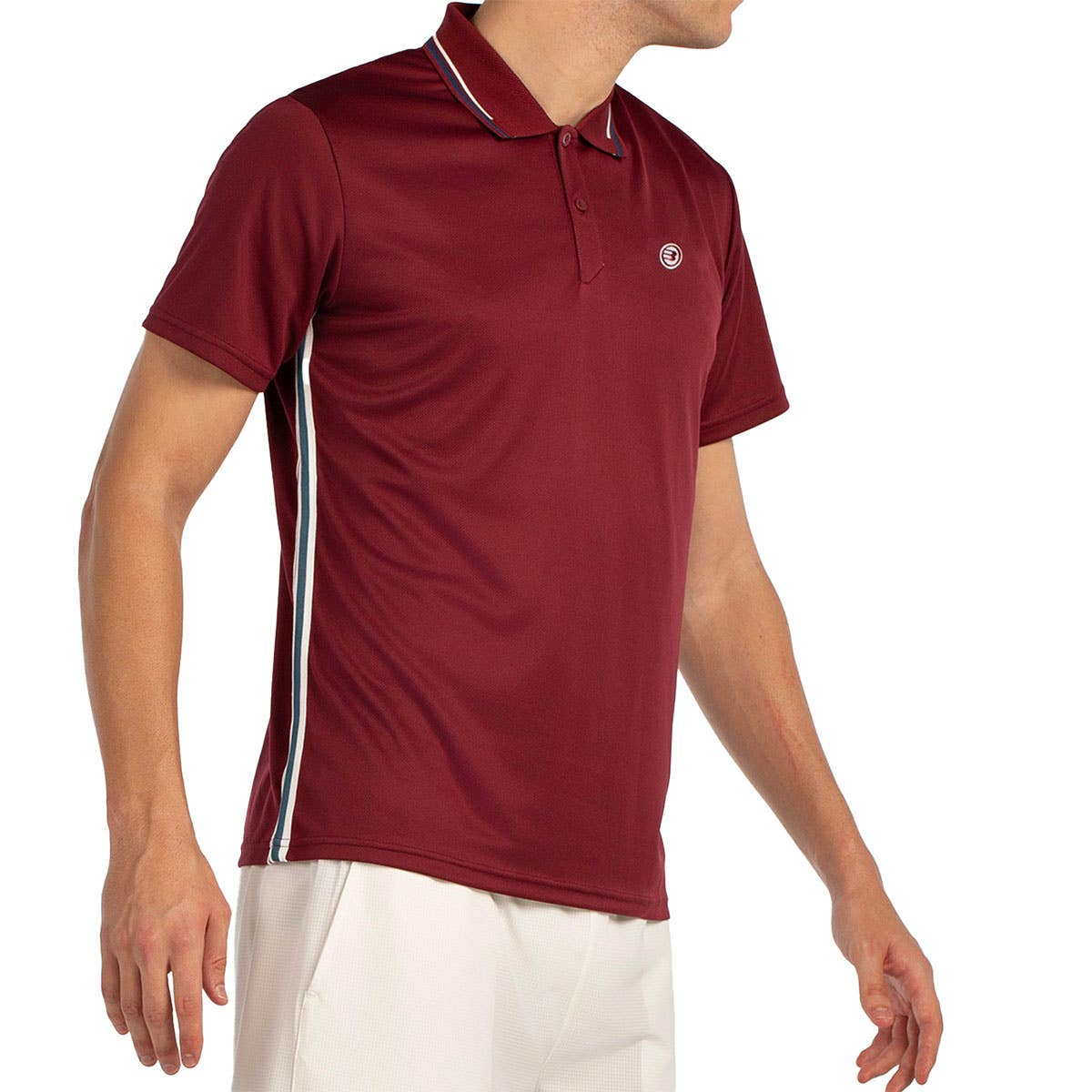 POLO BULLPADEL ARBO GRANATE