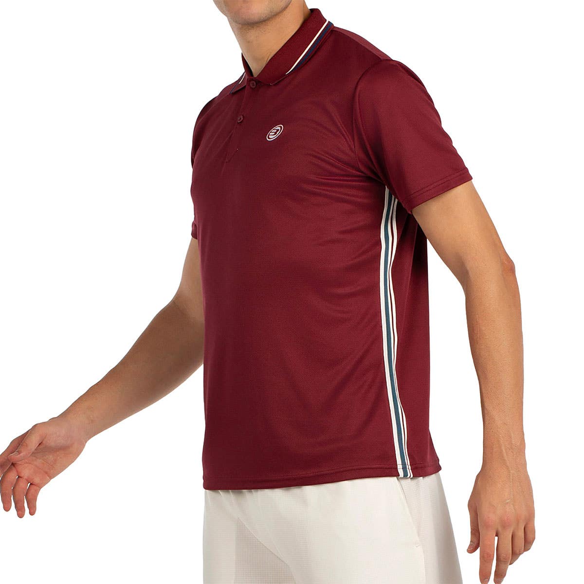 POLO BULLPADEL ARBO GRANATE