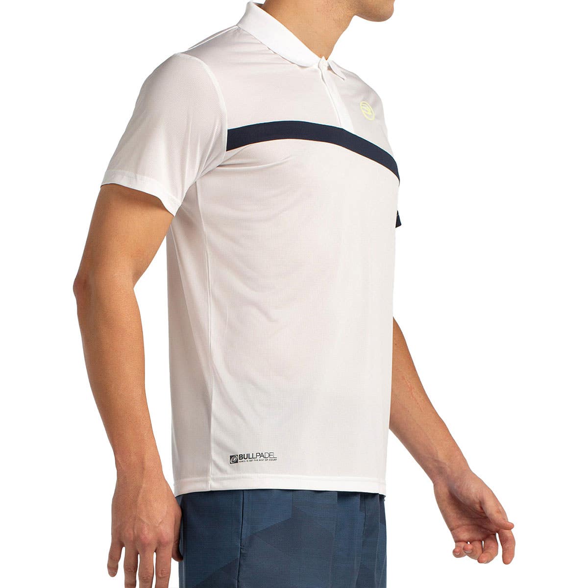 POLO BULLPADEL LUCIR BLANCO