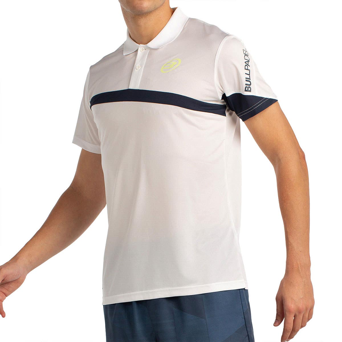 POLO BULLPADEL LUCIR BLANCO