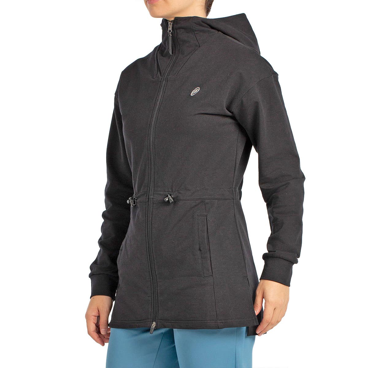SUDADERA BULLPADEL BALDA MUJER NEGRO