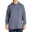 SUDADERA BULLPADEL BATIR MUJER AZUL CELESTE