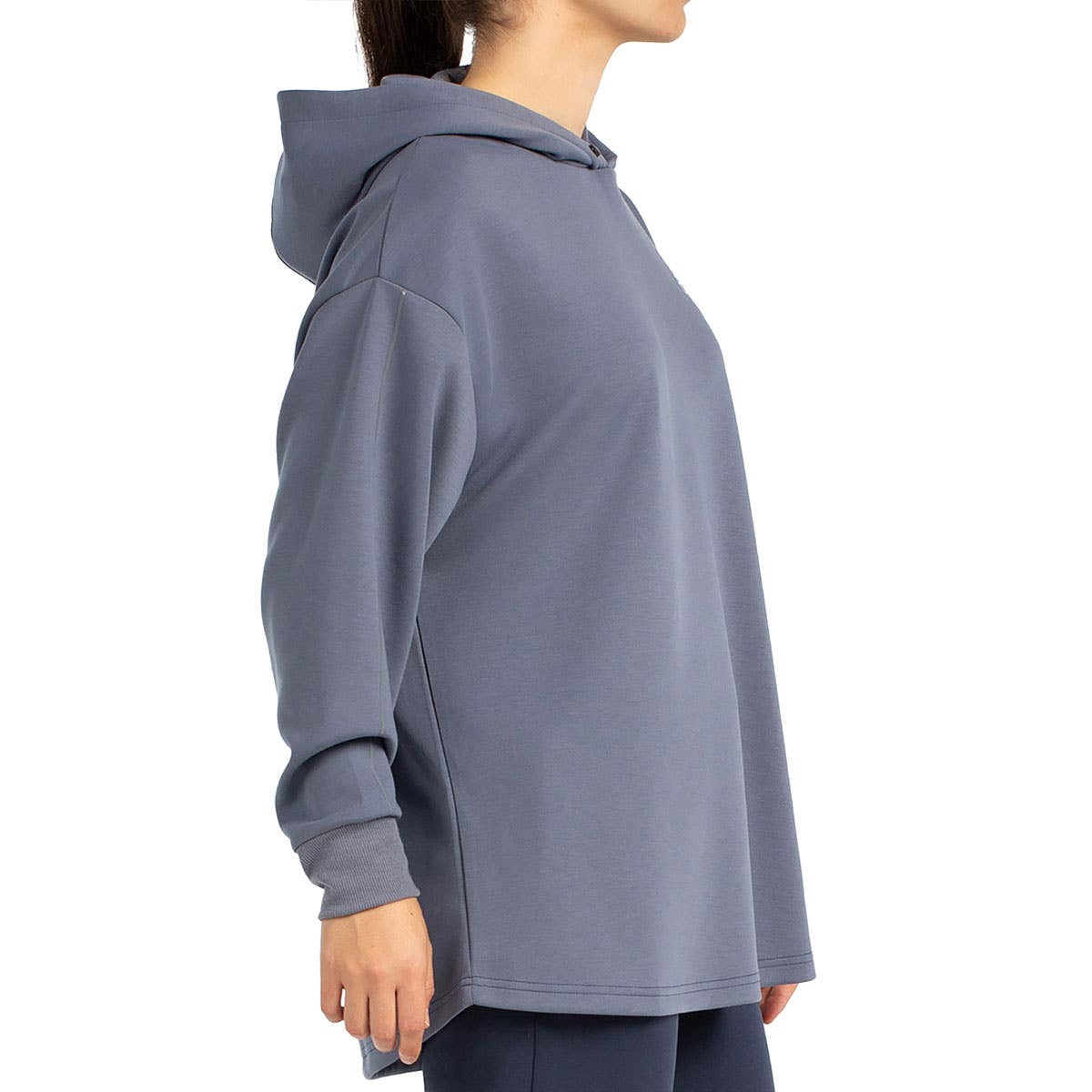 SUDADERA BULLPADEL BATIR MUJER AZUL CELESTE