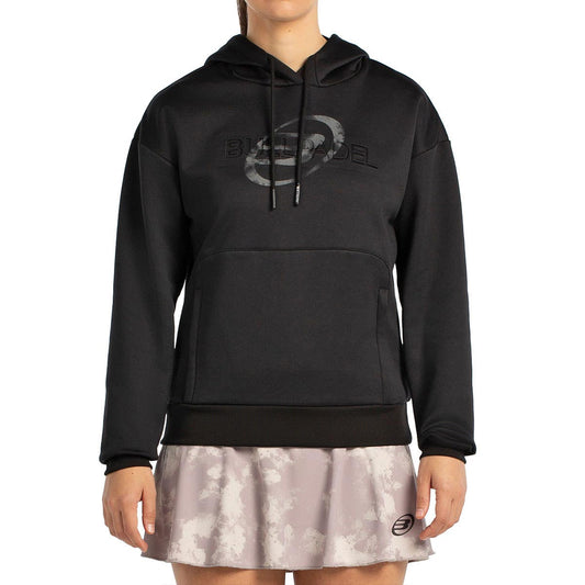 SUDADERA BULLPADEL BEFAS MUJER NEGRO