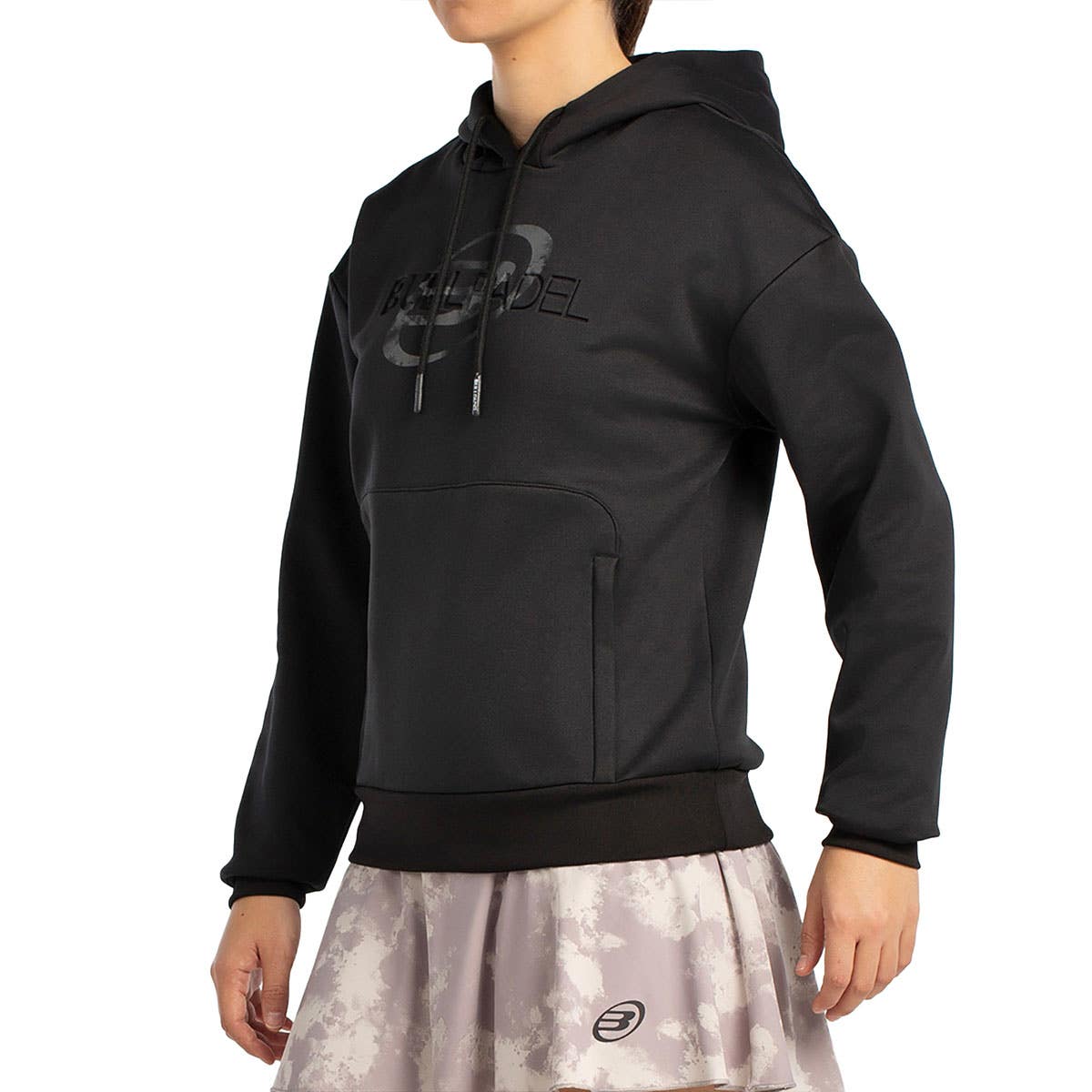 SUDADERA BULLPADEL BEFAS MUJER NEGRO