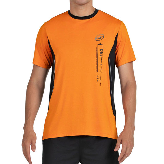 CAMISETA MANGA CORTA BULLPADEL BECERRE NARANJA