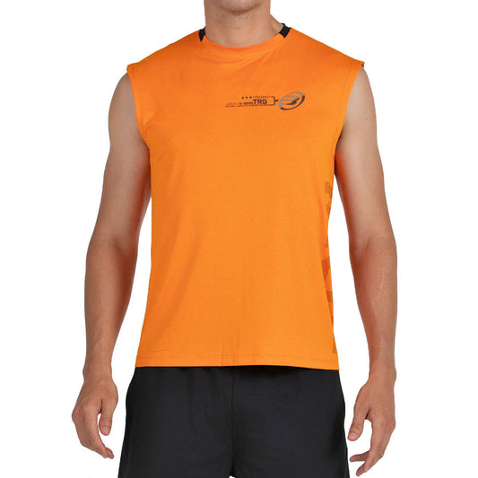 CAMISETA SIN MANGAS BULLPADEL BELENO NARANJA