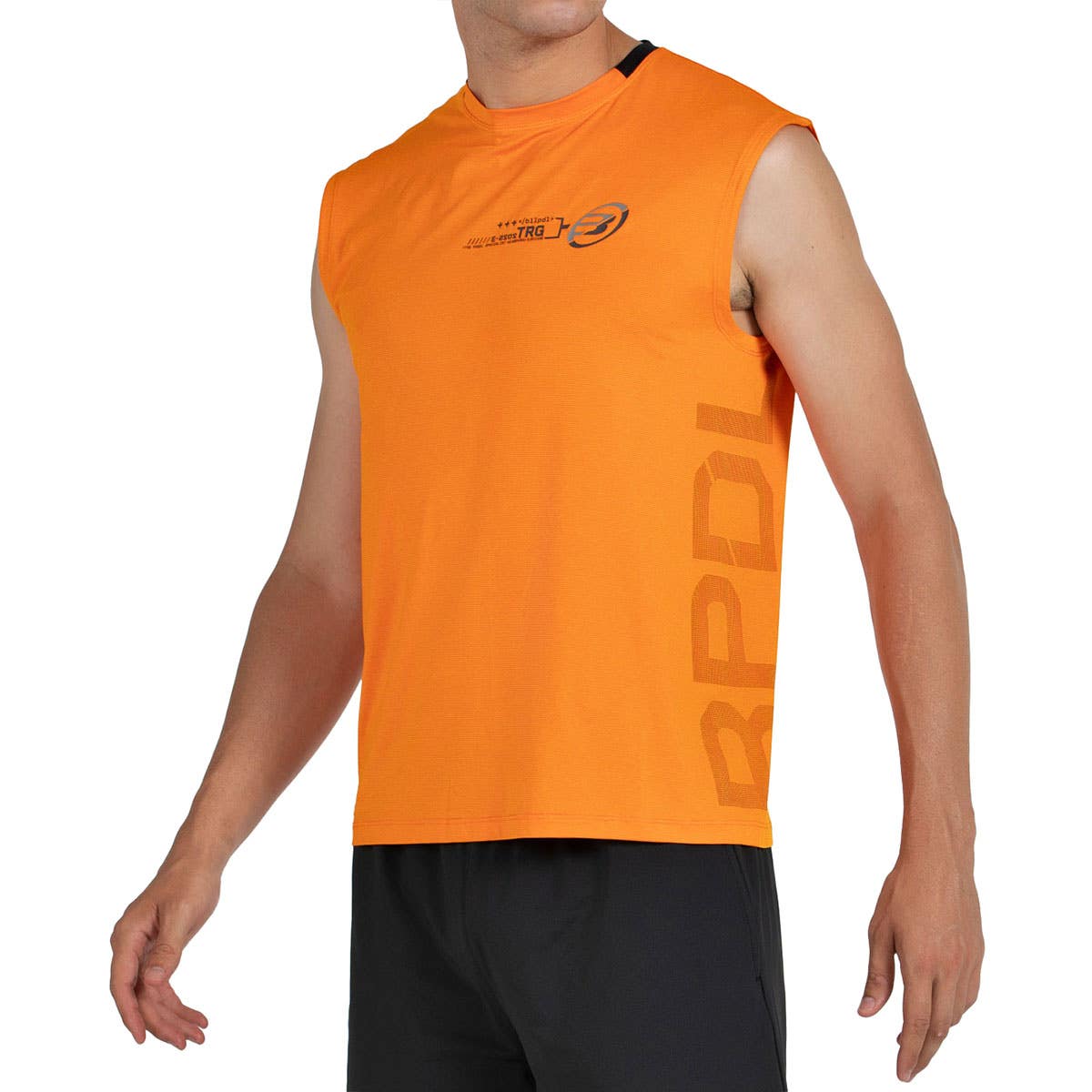 CAMISETA SIN MANGAS BULLPADEL BELENO NARANJA