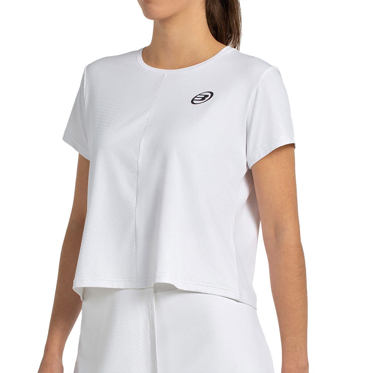 CAMISETA MANGA CORTA BULLPADEL BILME MUJER BLANCO