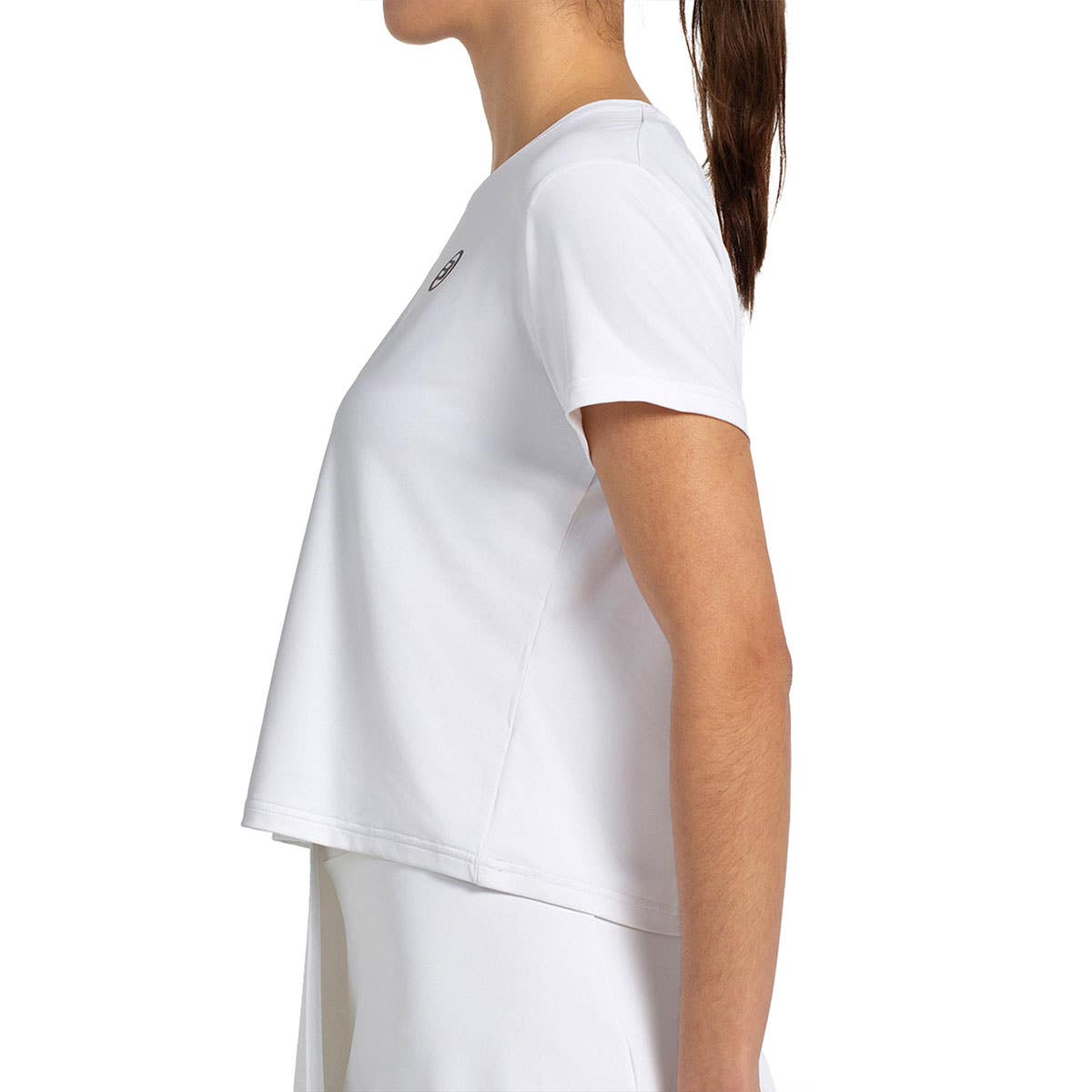 CAMISETA MANGA CORTA BULLPADEL BILME MUJER BLANCO