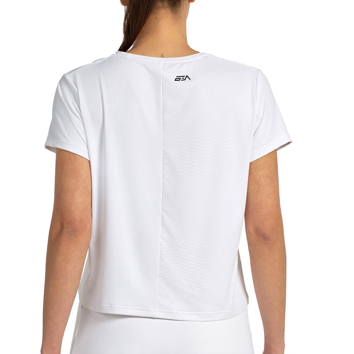 CAMISETA MANGA CORTA BULLPADEL BILME MUJER BLANCO