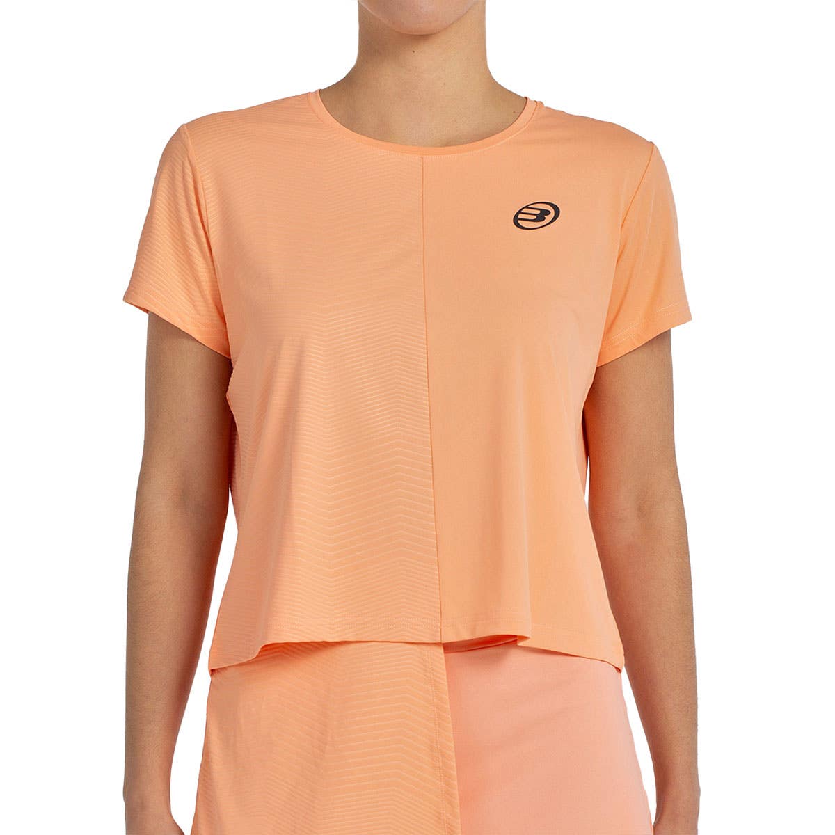 CAMISETA MANGA CORTA BULLPADEL BILME MUJER NARANJA