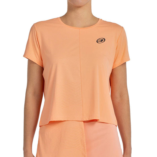 CAMISETA MANGA CORTA BULLPADEL BILME MUJER NARANJA