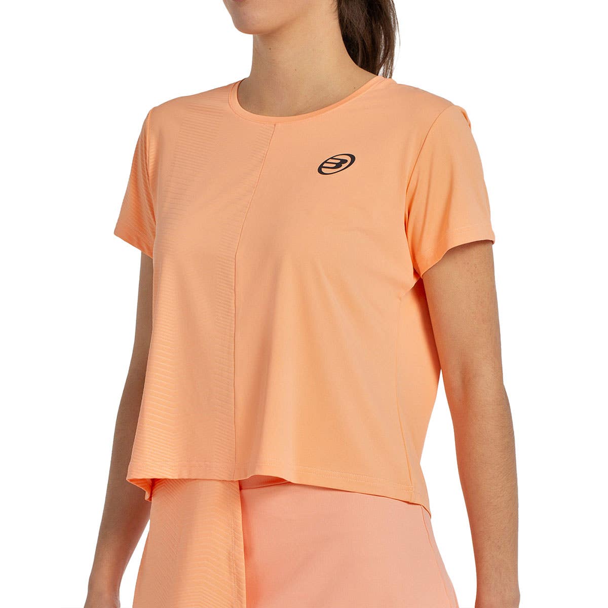 CAMISETA MANGA CORTA BULLPADEL BILME MUJER NARANJA