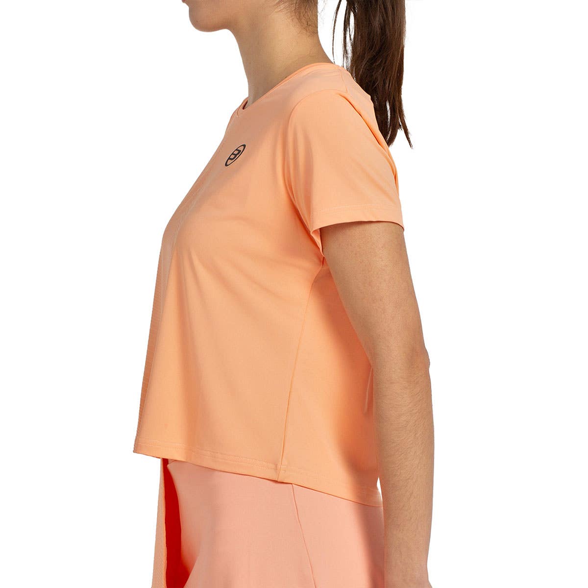 CAMISETA MANGA CORTA BULLPADEL BILME MUJER NARANJA