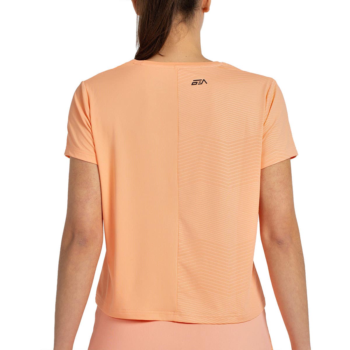 CAMISETA MANGA CORTA BULLPADEL BILME MUJER NARANJA
