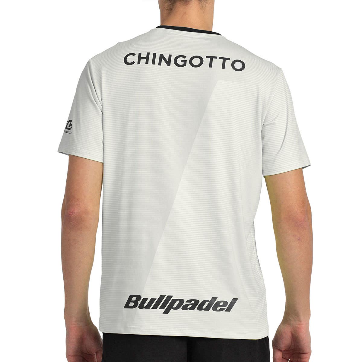 CAMISETA MANGA CORTA BULLPADEL CHINGOTTO 25I GRIS