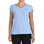 CAMISETA BULLPADEL COVELO MUJER AZUL CELESTE