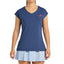 CAMISETA BULLPADEL COVELO MUJER AZUL OSCURO