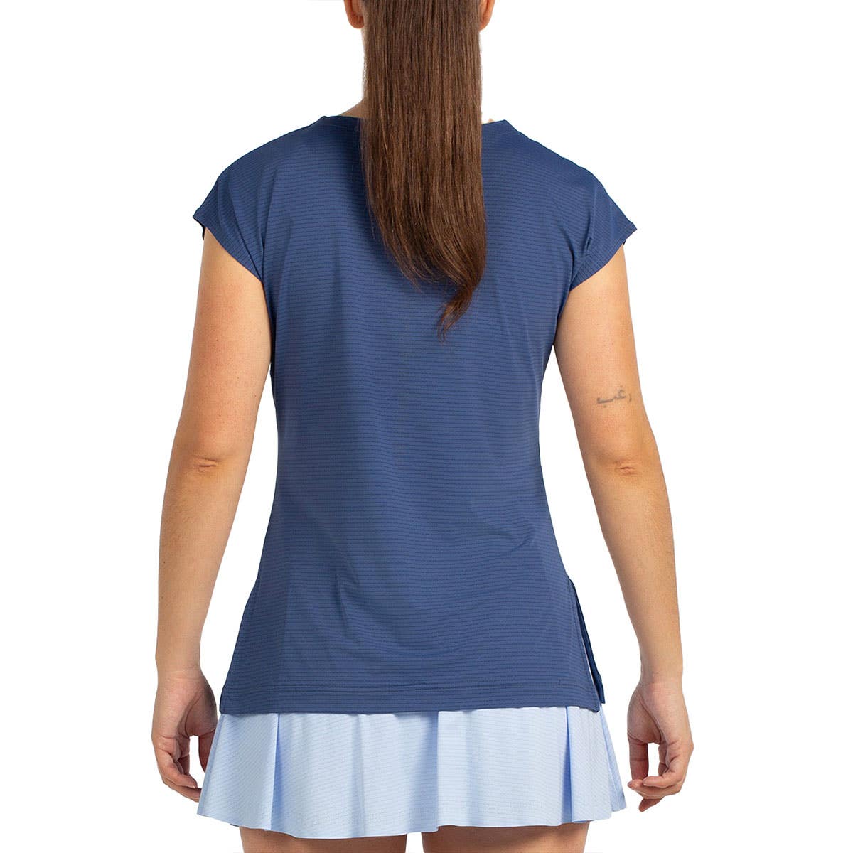 CAMISETA BULLPADEL COVELO MUJER AZUL OSCURO