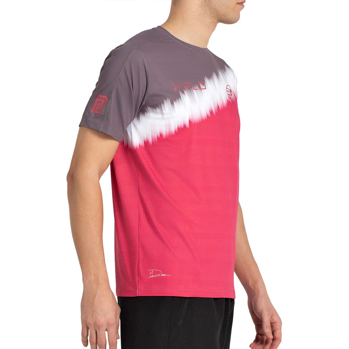 CAMISETA M/CORTA BULLPADEL DI NENNO 25I ROSA
