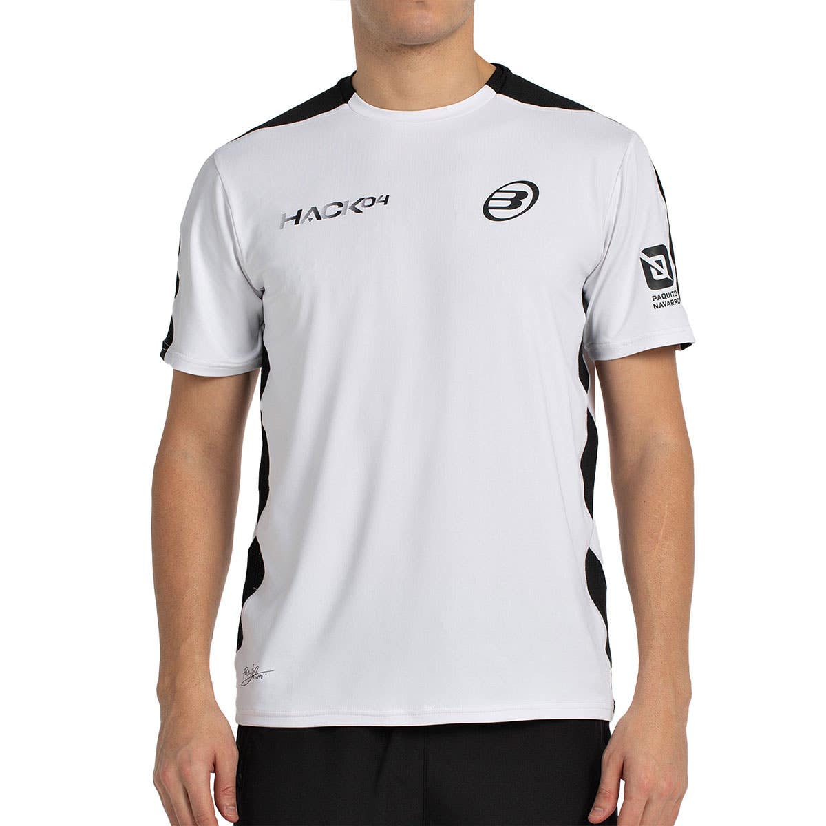 CAMISETA BULLPADEL PAQUITO 25I WHITE