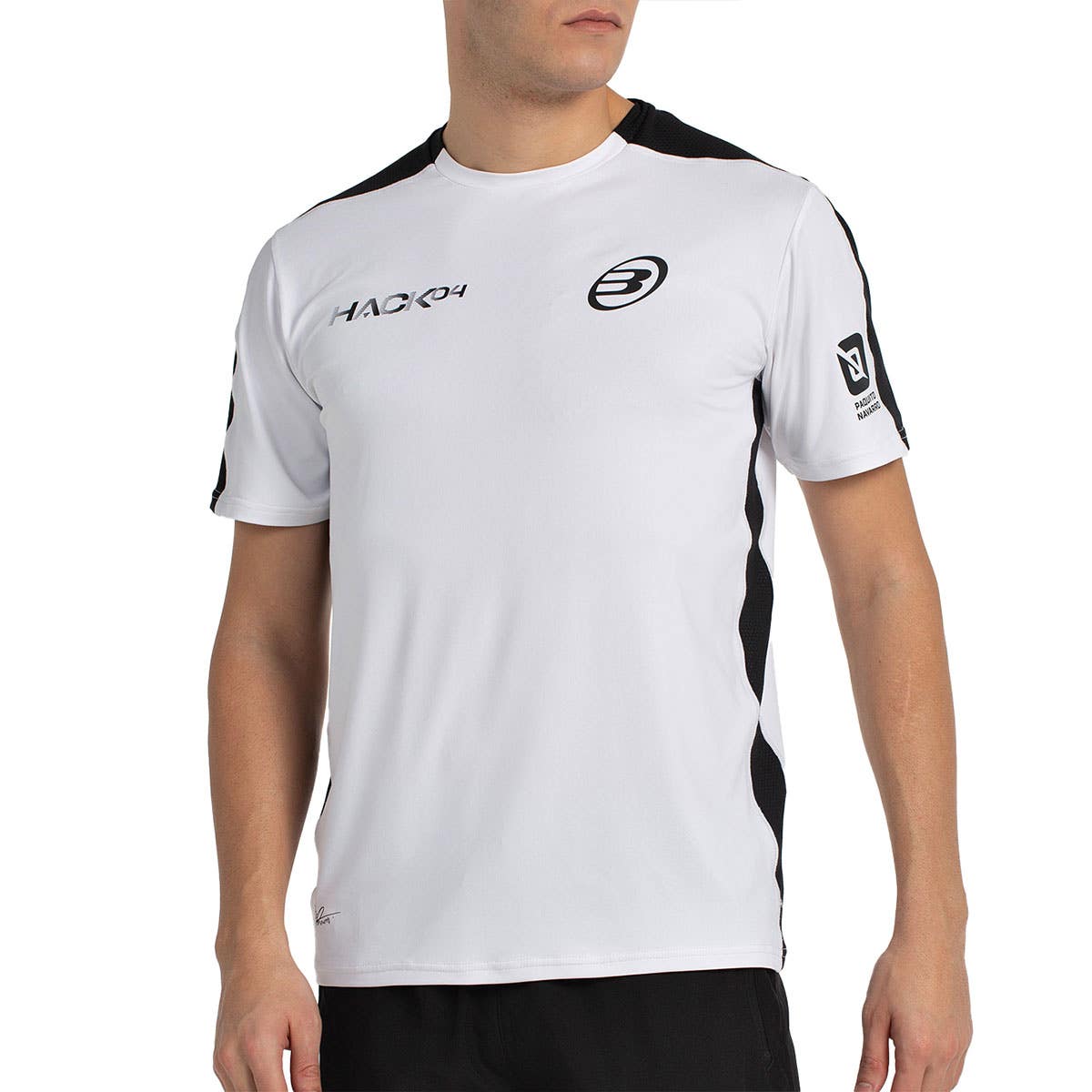CAMISETA BULLPADEL PAQUITO 25I WHITE