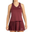 CAMISETA S/MANGAS BULLPADEL AZA MUJER GRANATE